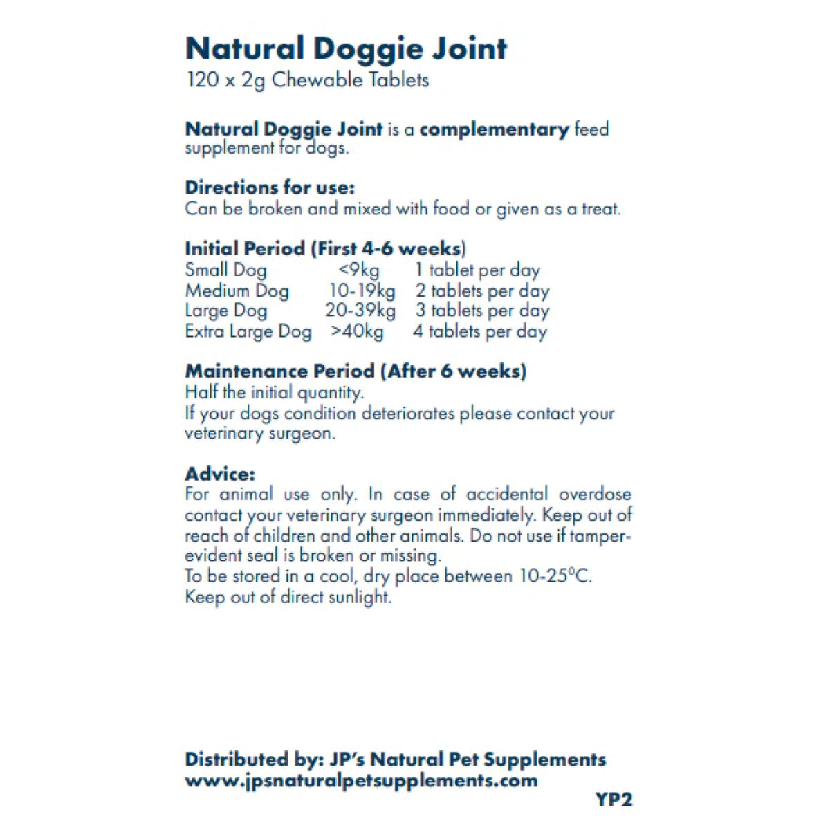 Natural Dog Joint Supplement with Boswellia &amp; Turmeric