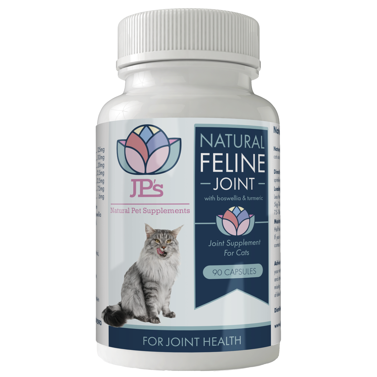 Natural cat joint supplement with boswellia and turmeric