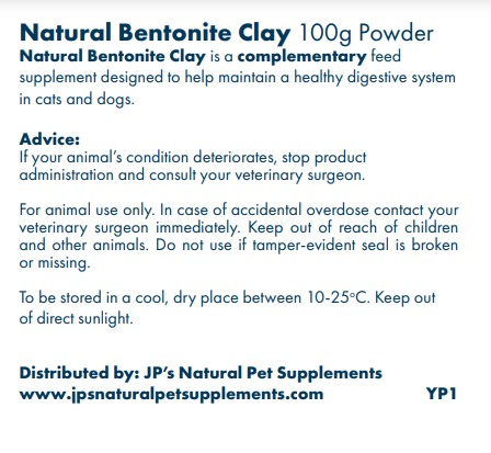 bentonite clay for dogs and cats