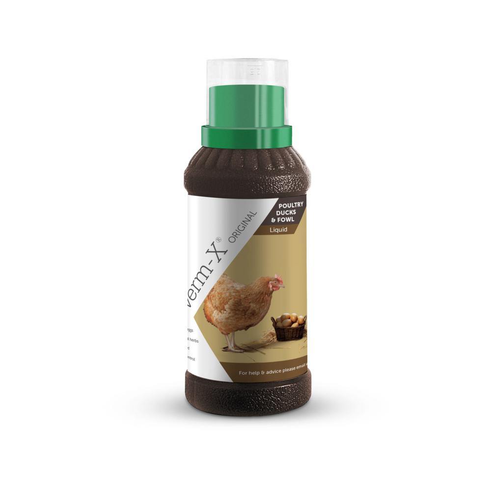 Verm-X Liquid for Poultry, Ducks and Fowl - JP Holistic Nutrition 