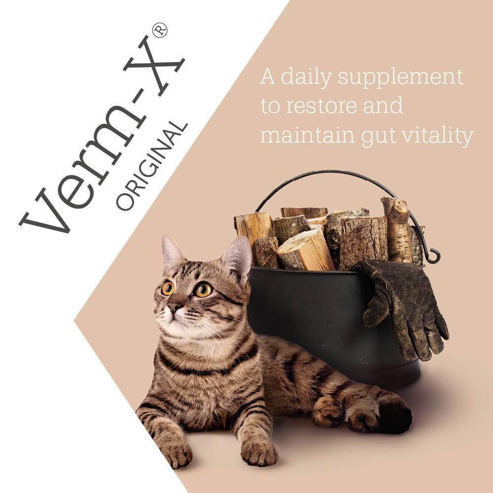 Verm-X Crunchy Treats for Cats - JP Holistic Nutrition 