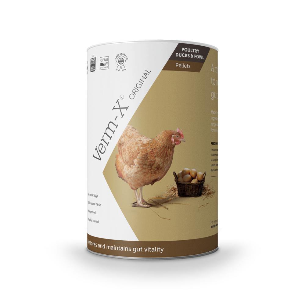 Verm-X Pellets for Poultry, Ducks and Fowl - JP Holistic Nutrition 