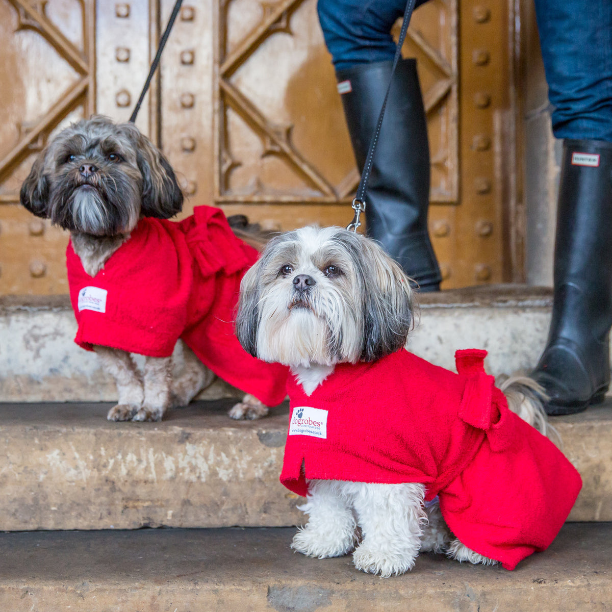 Dog Coat for Outdoors with Harness Access Opening in 9 colours